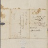 Letter from Edward Coles to Dolley Madison