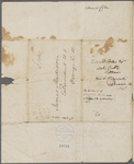 Letter from Edward Coles to Dolley Madison