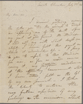 Letter from William Cabell Rives to John Payne Todd