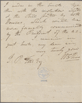 Letter from William Cabell Rives to John Payne Todd