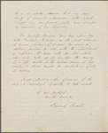 Letter from Edward Everett to Dolley Madison