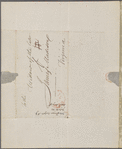 Letter from John Frazee to Dolley Madison