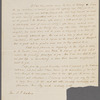 Letter from Henry Clay to Dolley Madison