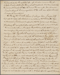 Letter from George Tucker to Dolley Madison