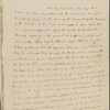 Letter from James Barbour to Dolley Madison