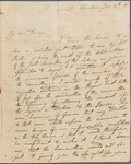 Letter from William Cabell Rives to Dolley Madison