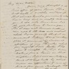 Letter from William C. Preston to Dolley Madison