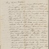 Letter from William C. Preston to Dolley Madison