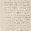 Letter from unknown to Dolley Madison