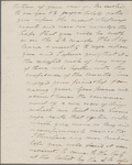 Letter from unknown to Dolley Madison