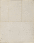 Letter from unknown to Dolley Madison