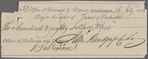 Check signed by James Madison