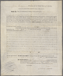 Land contract for consideration of military service