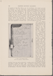 A page of the Georgia diary. Now in the possession of Bishop Hendrix