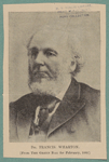 Dr. Francis Wharton. (From The green bag for February, 1889)