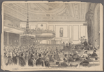 The Constitutional Convention at Albany--President Wheeler delivering his address.--Sketched by Stanley Fox.--(See page 387)