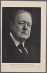 Chief Justice Edward Douglass White. "A great bulk of a man, his face is a large, immobile mask. He gives clearly an impression of latent strength and power"
