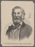 Walt Whitman, the American poet, author of "leaves of Grass,"--From a photograph by Messrs. Black & Batchelder, in Boston.--(See page 60.)