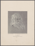 Walt Whitman 1819-1892. From a sketch by J.W. Alexander (about 1892)