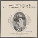 Walt Whitman. From a photograph by Brady, New York. In the collection of Robert Coster.