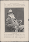Walt Whitman in 1887