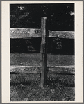 Wooden fence