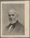 Portrait of John Greenleaf Whittier. (From Supplement for April)