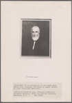 Photostat of a photograph of the same size, taken from original painting by Edgar Parker of John Greenleaf Whittier. Painting owned by Mrs. Frances A. Ballard, Ovington Studios, Clark and Fulton Street, Brooklyn, N.Y. Feb. 1936.