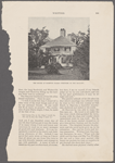 The house at Hampton Falls--Whittier on the balcony