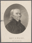 Revd. J. Wiche born 1718, died 1794