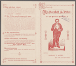 Mr. Marshall P. Wilder, The American humorist
Marshall P. Wilder, The American humorist, in his monologue entertainments. Address 227 W. 34th Street, New York, 377 Strand, W.C., London