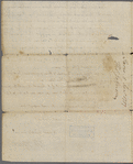 Letter to unknown correspondent