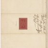 Letter to the President of Pennsylvania