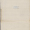 Letter to the Governor of North Carolina