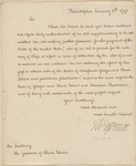 Letter to the Governor of Rhode Island