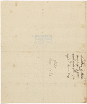 Letter to the Governor of Connecticut
