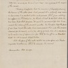 Letter to John Kean