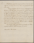 Letter to John Kean