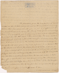 Letter from Edward Livingston