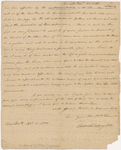 Letter from Edward Livingston