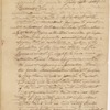 Letter from George Helmbold, Jr