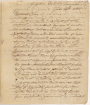 Letter from George Helmbold, Jr