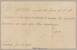 Letter to Mr. and Mrs. James Madison