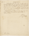 Letter to Christopher Ellery