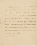 Letter to Noah Webster