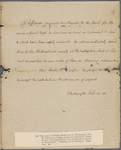 Letter to William Read