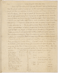 Letter to unknown correspondent
