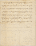 Letter to unknown correspondent