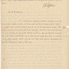 Letter to D.B. Warden