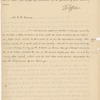 Letter to D.B. Warden